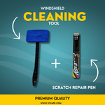 Windshield Cleaning Kit with Micro Fiber Cloth