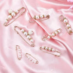 Pearl Brooch Pins