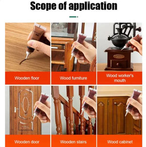 Wood Furniture Repair Filler Kit