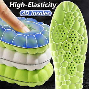 4d Insoles Massage Super Soft Sports Shoes