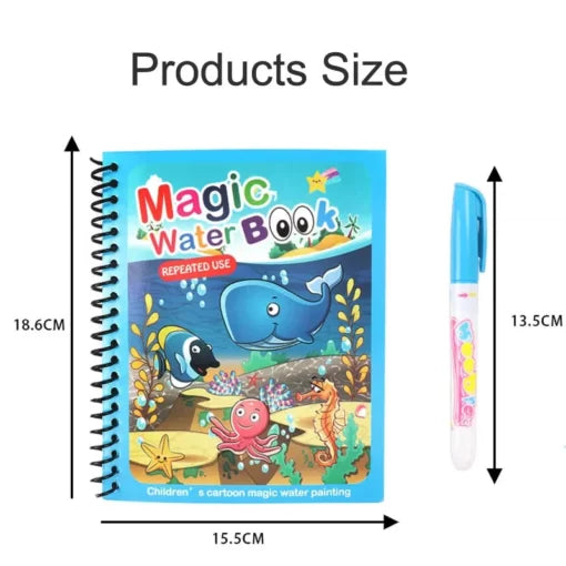 Magic Water Coloring Book