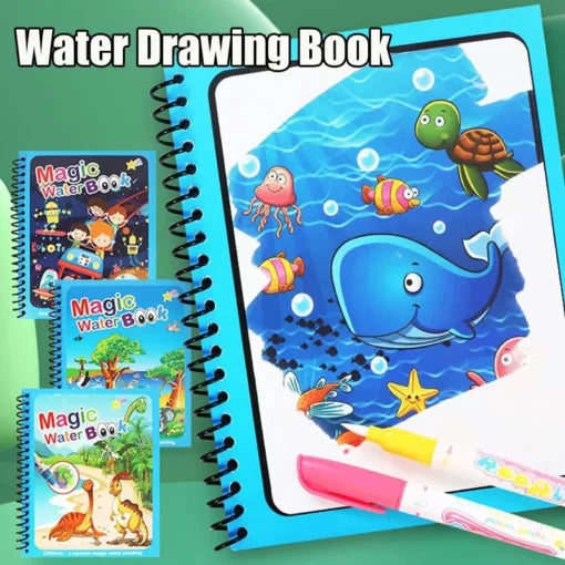 Magic Water Coloring Book