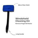 Windshield Cleaning Kit with Micro Fiber Cloth