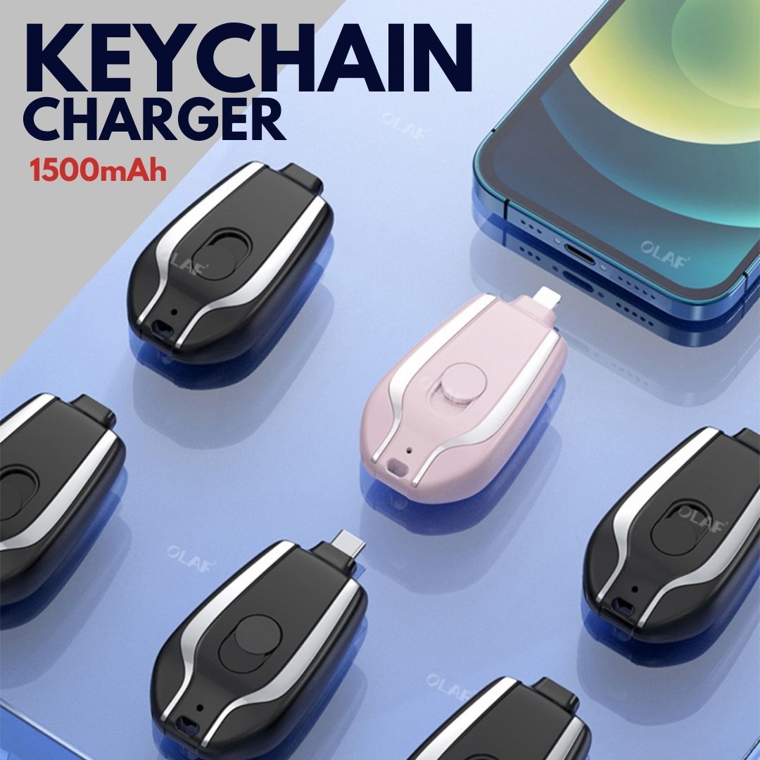 Portable Key Chain Charger (1500 mAh)