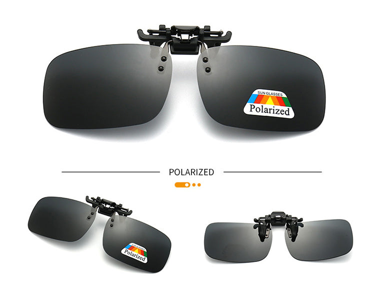 Polarized Clip-on Flip Up Sunglasses