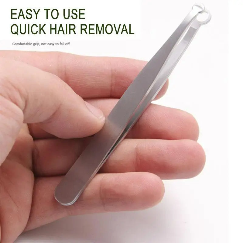 Stainless Steel Round Head Nose Hair Clippers