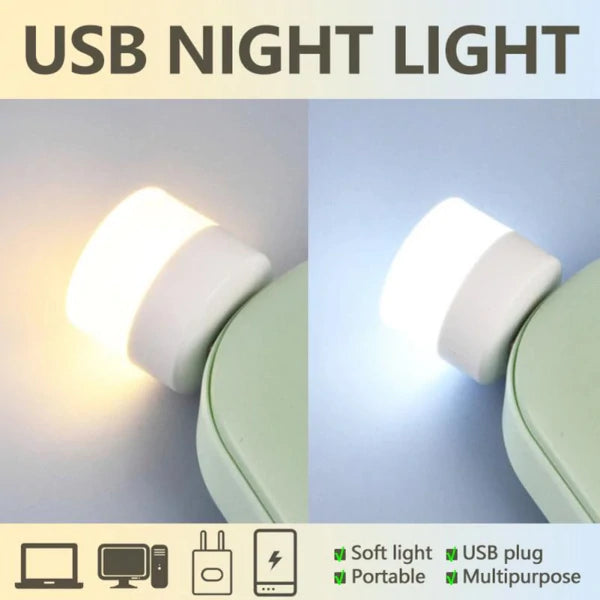 Mini USB LED Light (Pack of 2)