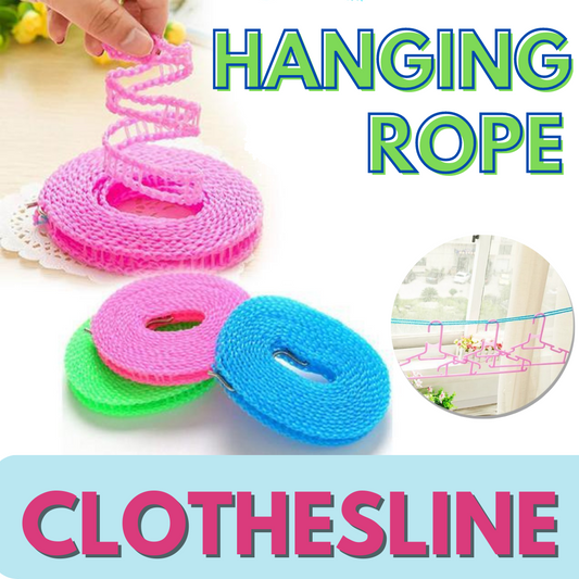 Hanging rope clothesline (Pack of 2)