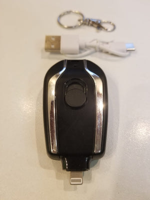 Portable Key Chain Charger (1500 mAh)